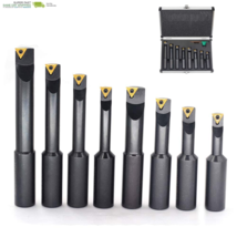 3/4" Shank Indexable Boring Bars 8 Pieces/Set,90 Degree round Shank Bori... - $328.37