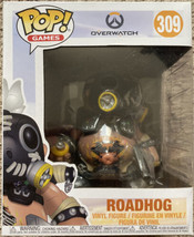 6&quot; Roadhog Vinyl Figure Overwatch Blizzard Pop! Games Video Funko Tank Pig 309 - £10.95 GBP