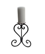 Vintage Wrought Iron Heart Candle Holder Stand Mid Century Rustic Farmho... - $715.15 MXN Vintage Wrought Iron Heart Candle Holder Stand Mid Century Rustic Farmho... - $715.15 MXN