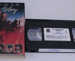 Glory VHS Tape Denzel Washington Morgan Freeman Matthew Broderick S2B - $6.92