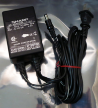 Vintage SHARP AC Power ADAPTER EA-30A Output 6.0VDC 1.1A - Made in Japan - $13.44