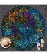Multi Color Blue Tie Dye Cotton Indian Wall Hanging Tapestry Home Decora... - $18.99