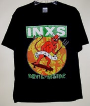 INXS Concert Tour T Shirt Vintage 1987 Devil Inside Single Stitched Size X-Large - £312.89 GBP