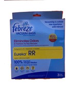 FEBREZE VACUUM BAGS FOR EUREKA RR, 4800 SERIES 3 PACK - $14.04 CAD
