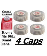 4x BLITZ GAS CAN CAP only fits Blitz Brand Gas Diesel Kerosene Plastic f... - $104.48 MXN