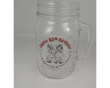2000 Raggedy Ann and Andy Glass Mug &quot;Happy 85th Birthday&quot; - $7.75