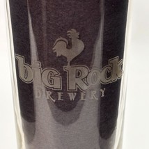 Big Rock Brewery Beer Tall Clear Glass Collectible Alberta Canada 8.25&quot; ... - $173.65 MXN