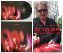 Robert Smith signed The Cure Pornography album, vinyl Record COA  exact proof - £583.86 GBP