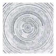Abstract Circle 57 x 57 Square Tapestry Dots Abstract Wall Decor Art Mic... - £12.26 GBP