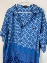 Vintage Marithe Francois Girbaud Button Up Shirt All Over Polyester Hip ... - £31.96 GBP