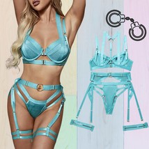 Premium 3-Piece Sexy Lace Lingerie Set - £35.15 GBP