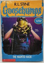 Goosebumps -#11 The Haunted Mask R.L. Stine 1993 Vintage Damaged Cover (No Mask) - £6.54 GBP