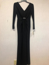 MSRP $190 Lauren By Ralph Lauren Vawlisa Black Dress Size 4 DEFECT - $64.35