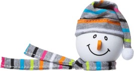 Snowman Winter Hat Scarf Car Antenna Topper Auto Mirror Dangler Cute Dashboard A - £28.01 GBP