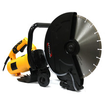 14&quot; Portable Electric Concrete Floor Cut Saw 3200W Wet Dry /Water Pump &amp; Blade - £160.61 GBP