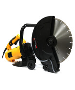 14&quot; Portable Electric Concrete Floor Cut Saw 3200W Wet Dry /Water Pump &amp;... - €186,74 EUR