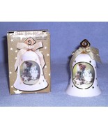 Boyds Bears Gold Trimmed Ceramic Bell 2001 Nbr 075 with Box - $8.15 CAD