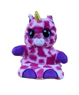 TY Beanie Boos Peek-A-Boo 4&quot; UNI the Unicorn Phone Holder with Cleaner Pink - $6.75 CAD