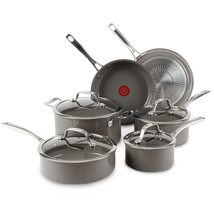 T-fal Ceramic Excellence Reserve Ceramic Nonstick Cookware Set 10 Piece ... - $168.07