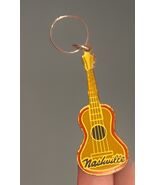VTG Nashville Music Guitar Instrument Keychain Key Enamel Keyring Tag Fob - $12.34