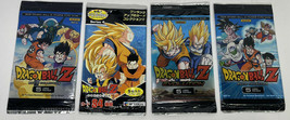 4 Pack Set Of Dragon Ball Z TCG Movie, Hero, &amp; Evolution Collection Booster - £23.35 GBP
