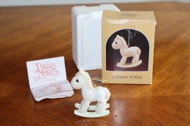 1986 #102474 Rocking Horse Boxed Precious Moments Porcelain Figurine w/Box - £7.83 GBP