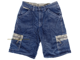 Vintage 90s Boys / Mens All Terrain Gear ATG Cargo Jeans Shorts Camo 18 ... - $13.00