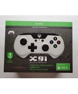 White Hyperkin X91 90&#39;s Style USB Wired Controller for Xbox One/ Windows 10 - £79.12 GBP