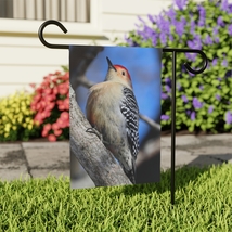 Decorative Garden Flag 12&quot;x18&quot; Outdoor Garden Flag Woodpecker  - £16.58 GBP