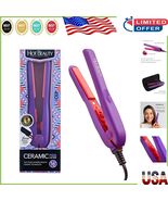Versatile Ceramic Mini Hair Straightener for Curly &amp; Straight Hair - Tra... - $368.14 MXN