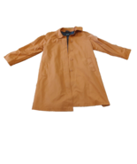 Hilary Radley Orange Trench Coat Hounds-tooth Zip out lining Size 12  - $46.42 CAD