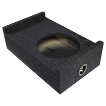 Qpower Single 10&quot; Universal Downfire or Behind the Seat Emplty Enclosure - $100.41