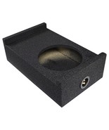 Qpower Single 10&quot; Universal Downfire or Behind the Seat Emplty Enclosure - $100.41