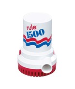 RULE 1500 G.P.H. BILGE PUMP 02 Used by Leading Boatbuilders Worldwide - $1,902.99 MXN