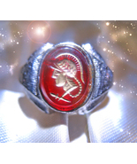 HAUNTED RING KNIGHT'S SEAL OF THE WHITE MANTLE MAGICK HIGHEST LIGHT COLL... - $179.40