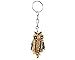 Mia Jewel Shop Cardinal Red Bird Czech Glass Seed Bead 3D Figurine Keychain Meta Item image 3