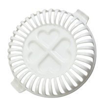 Microwave Chip Maker With 4 Heart Shaped Dip Holders 6-10 Mins Chips Are Ready E - £4.66 GBP