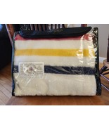 Hudson&#39;s Bay Company 100% Wool Caribou Throw Stripes BRAND NEW  42&quot; x 70... - $11,012.57 MXN