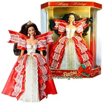 Yr 1997 Special Edition Hallmark 10th Anniversary Happy Holidays Hispanic Barbie - £67.92 GBP