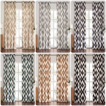 Destinations by Waverly® Davian 63&quot; 84&quot; 95&quot; Light Filtering Window Curta... - $24.26+