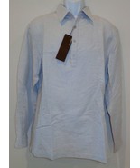 Perry Ellis Size Large 41HW7031PS High Rise Linen New Mens Button Down S... - $68.31