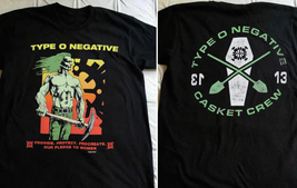 1995 Type O Negative Pledge To Women Casket Crew T-Shirt Double Sides S-5Xl - £15.46 GBP+