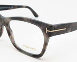 Tom Ford 5468 056 Charcoal Gray Havana Eyeglasses TF5468 056 55mm - $217.55