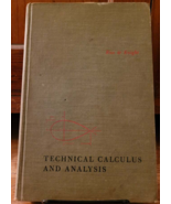 Technical Calculus and Analysis by Rice &amp; Knight HC 1959 McGraw-Hill - £15.58 GBP
