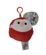 Squishmallow 3.5 inch Saint Nick Santa Clip NEW With Tags 2018 Free Ship... - £6.60 GBP