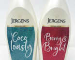2 Pack Jergens Coco Toasty + Berry Bright Lotion 16.8oz - £23.53 GBP