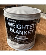 Altavida Weighted Blanket Tan Ultra Plush Mink Twin Stress Relief 12 lb ... - £16.72 GBP