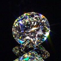 0.72 Quilate Suelto J/VVS2 Redondo Brillante Corte Diamante GIA Certificado - £1,875.97 GBP