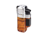 Vector - Quadtank Quad Flame Lighter SMOKE ORANGE - VECTOR QUADTANK ORAN... - $29.35