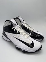 Nike Vapor Pro 3/4 Destroyer Football White/Black 527879-100 Men&#39;s Size 11.5 - £63.70 GBP